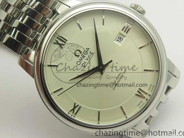 0223 Sporty De Ville SS RXW 1:1 Best Edition Silver Dial on SS Bracelet A 8019